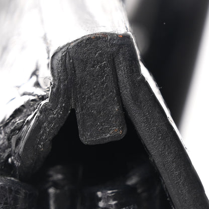 Hermes Shiny Porosus Crocodile Birkin 35 Black 16 of 17