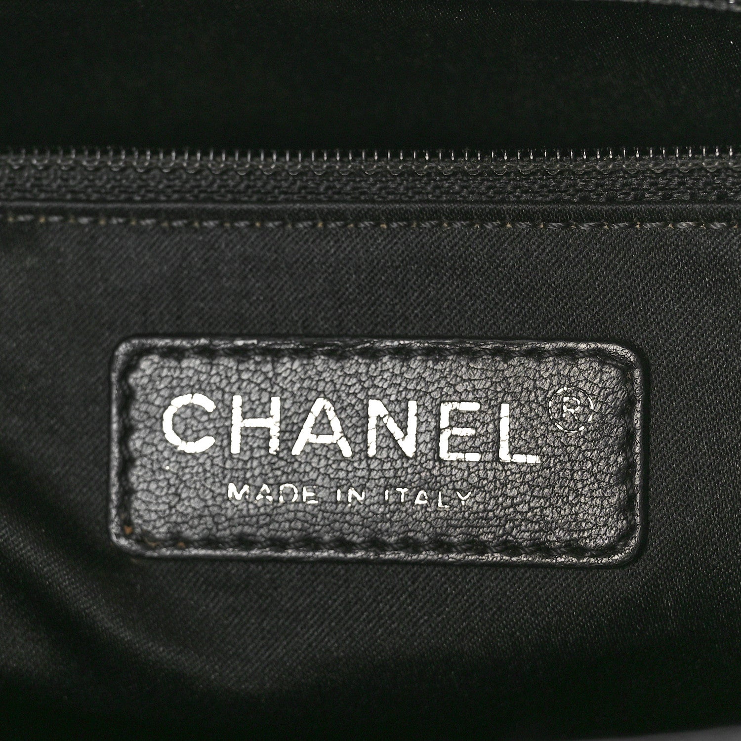 Chanel Caviar Quilted Grand Shopping Tote GST Black 6 of 10