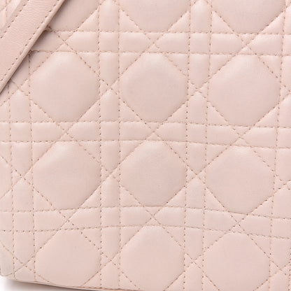 Christian Dior Lambskin Cannage Medium Lady Dior Light Pink 11 of 13