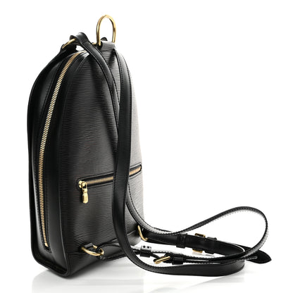 Louis Vuitton Epi Mabillon Backpack Black 3 of 15