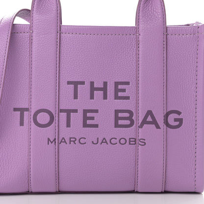 Marc Jacobs Grained Calfskin Small The Tote Bag Regal Orchid 9 of 14