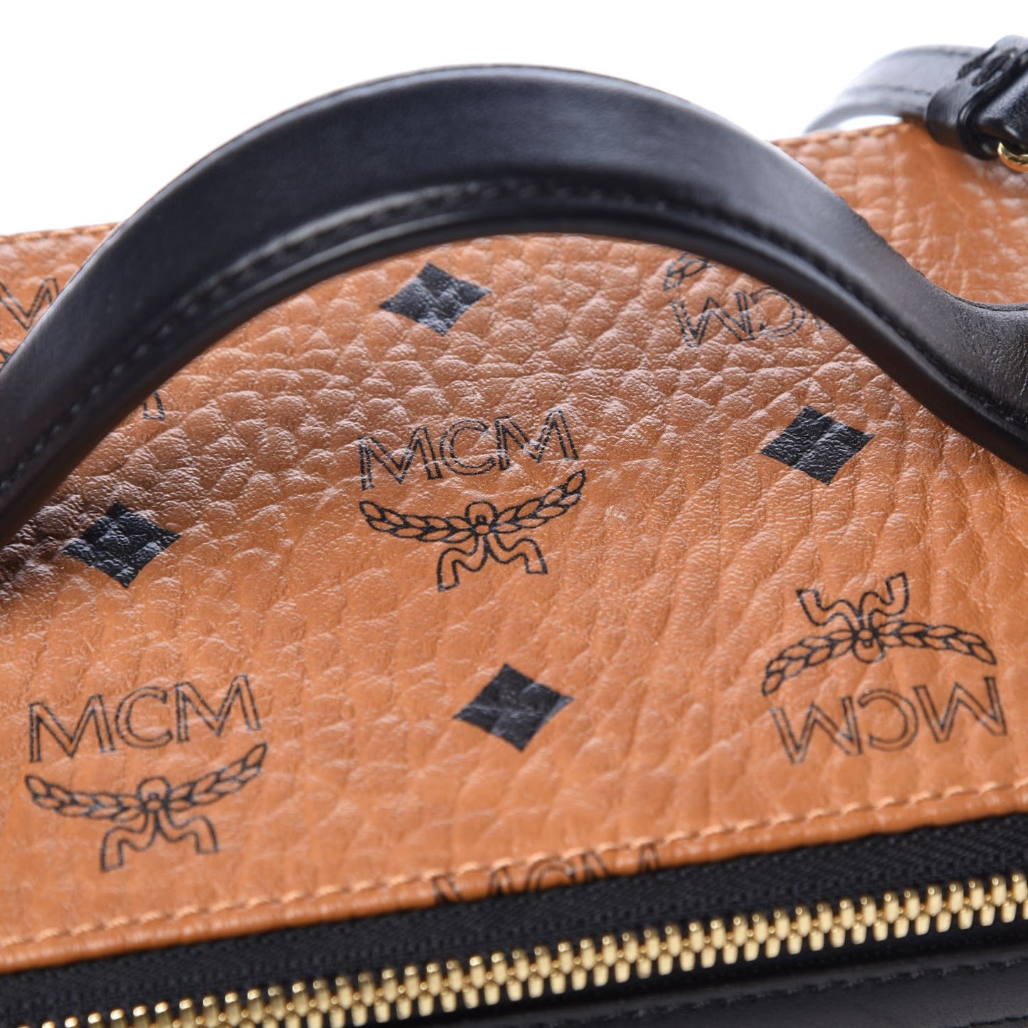 Visetos Vanity Case Cognac Black