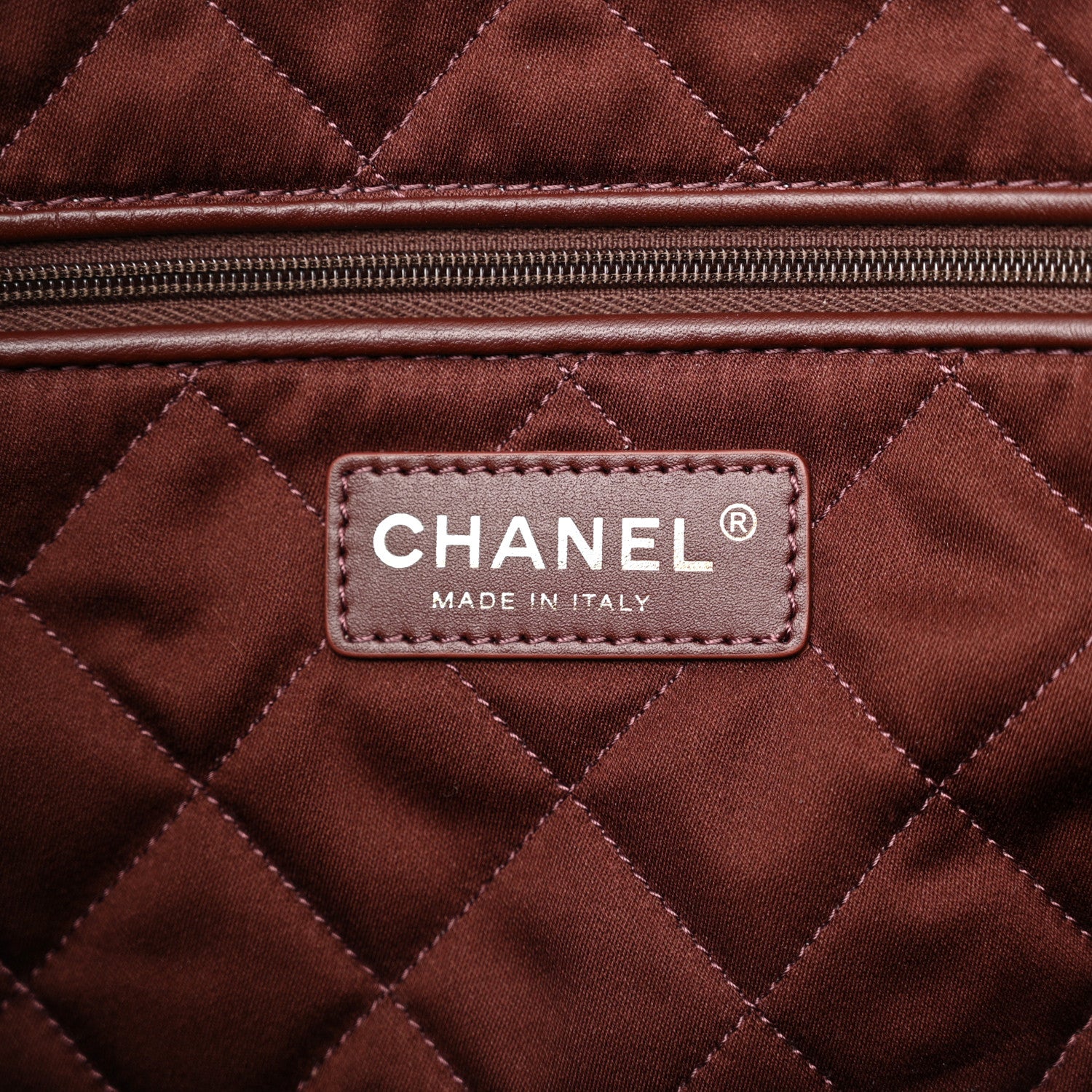 Chanel Shiny Calfskin Quilted Chanel 22 Burgundy 8 of 11