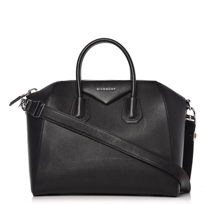 Givenchy Sugar Goatskin Medium Antigona Black 1 of 14