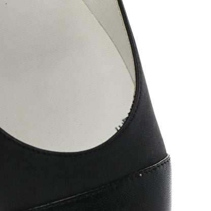 Chanel Nubuck Cap Toe Ballerina Flats 35 Black 10 of 10
