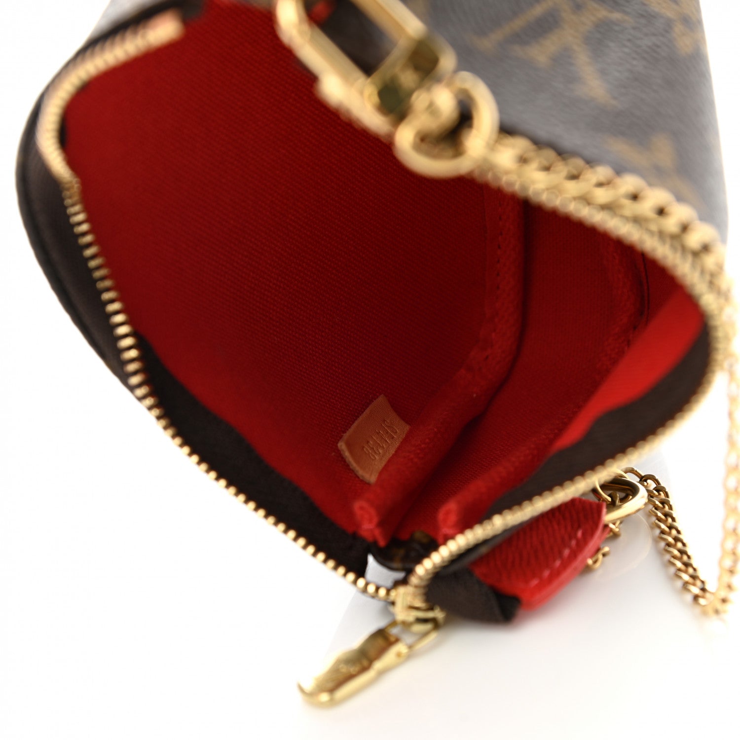 Louis Vuitton Monogram 2018 Christmas Animation Mini Cats Pochette Accessories 7 of 7