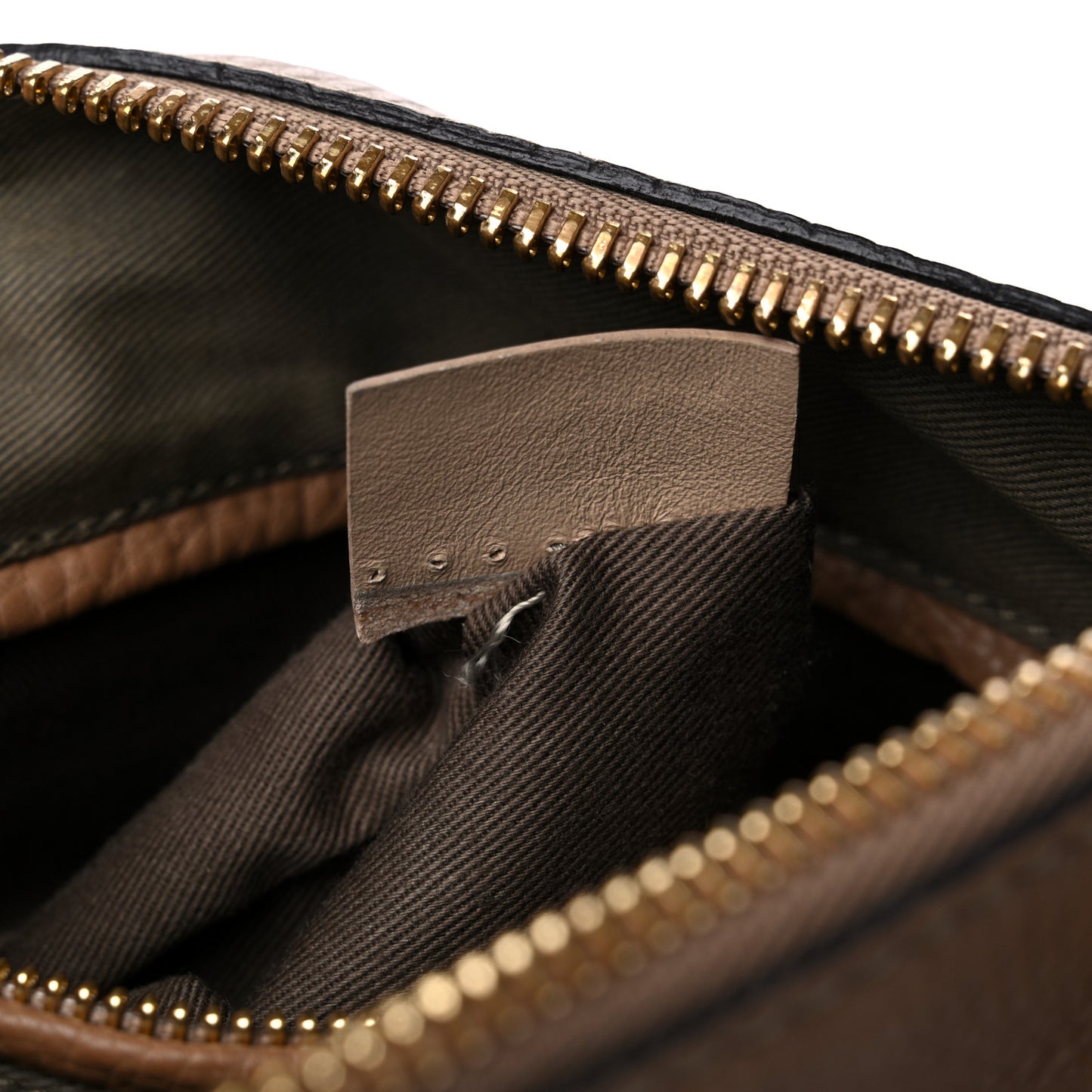 Calfskin Small Marcie Satchel Nut