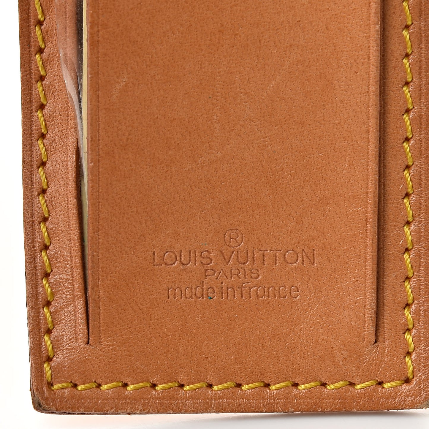 Vachetta Luggage Tag