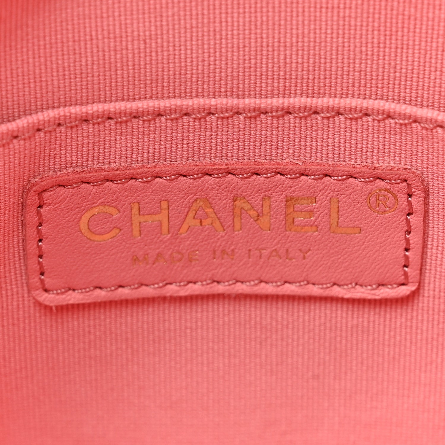 Chanel Shiny Caviar Quilted Small Pockets Drawstring Backpack Pink 6 of 11