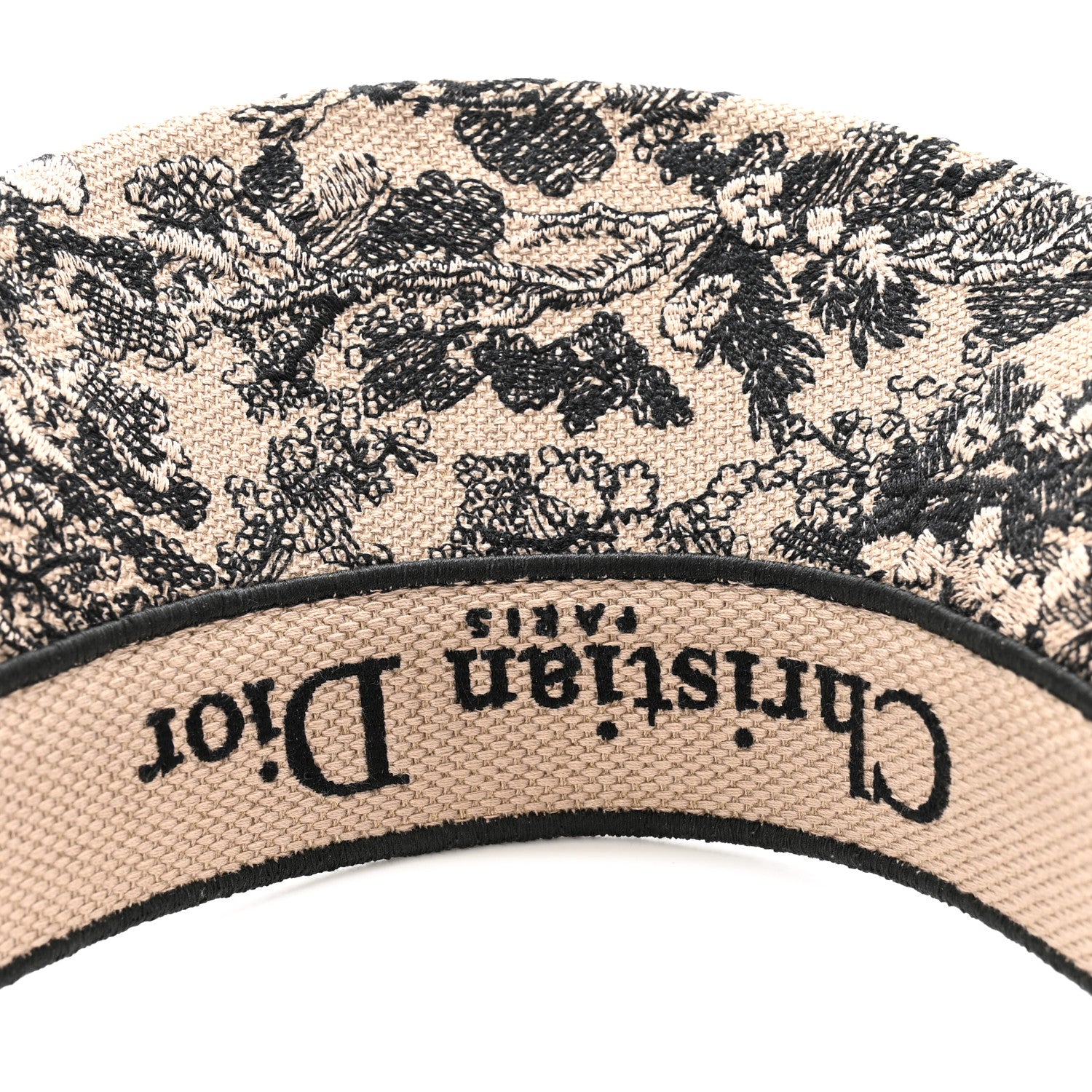 Christian Dior Toile De Jouy Reverse Visor Beige 7 of 10