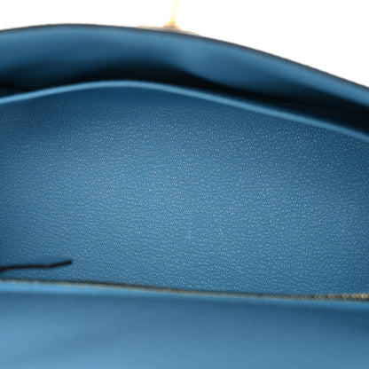 Hermes Epsom Kelly Sellier 25 Celeste 5 of 11
