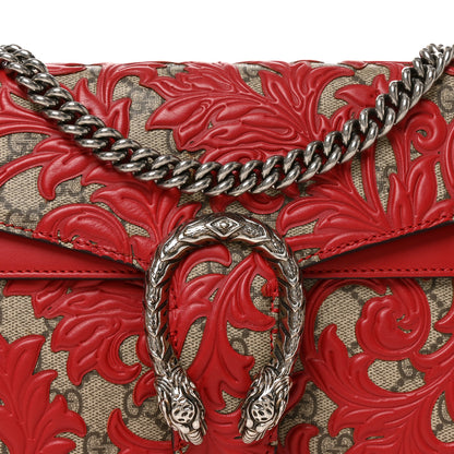 Gucci GG Supreme Monogram Arabesque Dionysus Shoulder Bag Hibiscus Red 8 of 12