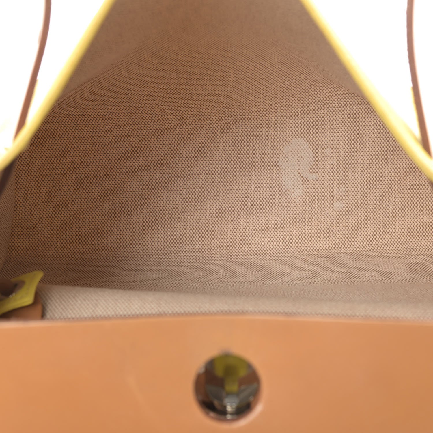 Hermes Toile Vache Hunter Herbag Zip 31 PM Soufre 4 of 12