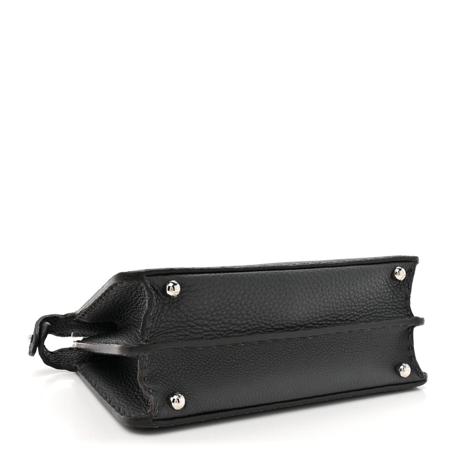 Cuoio Romano Selleria Chamois Small Peekaboo I SEE U Satchel Asfalto Camelia