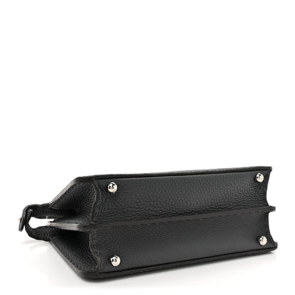 Fendi Cuoio Romano Selleria Chamois Small Peekaboo I SEE U Satchel Asfalto Camelia 4 of 12