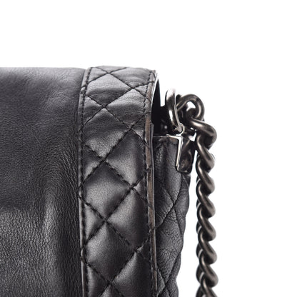 Chanel Calfskin New Medium Boy Reverso Flap Black 18 of 19