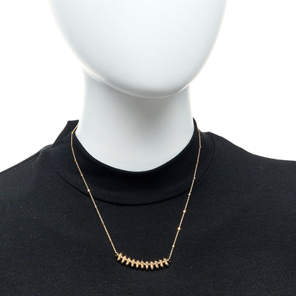 Cartier 18K Pink Gold Medium Clash de Cartier Necklace 2 of 7