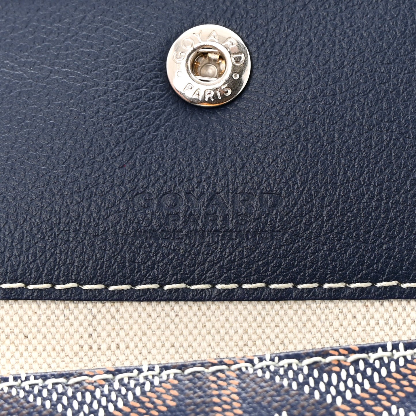 Goyardine Boheme Hobo Navy Blue