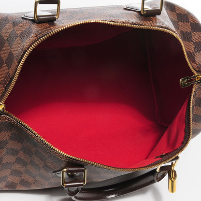 Louis Vuitton Damier Ebene Speedy Bandouliere 35 5 of 8