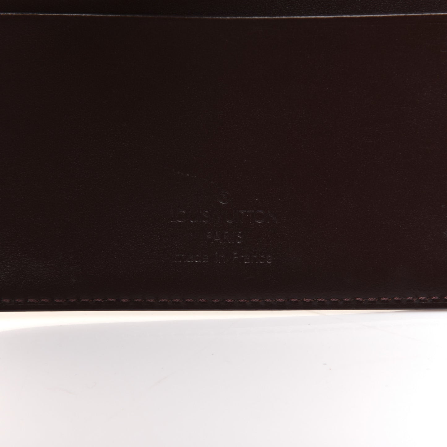 Epi Medium Ring Agenda Cover Moka