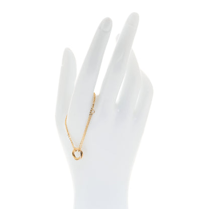Cartier 18K Pink Yellow White Gold Trinity Bracelet 2 of 6