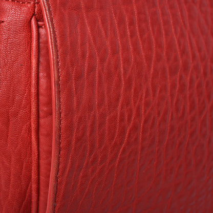Alexander Wang Pebbled Lambskin Lia Sling Red Nickel Hardware 11 of 15