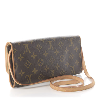 Louis Vuitton Monogram Pochette Twin GM 3 of 9