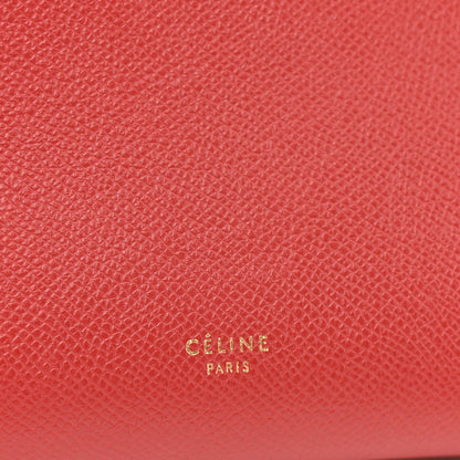 Celine Grained Calfskin Mini Belt Bag Coquelicot 6 of 14