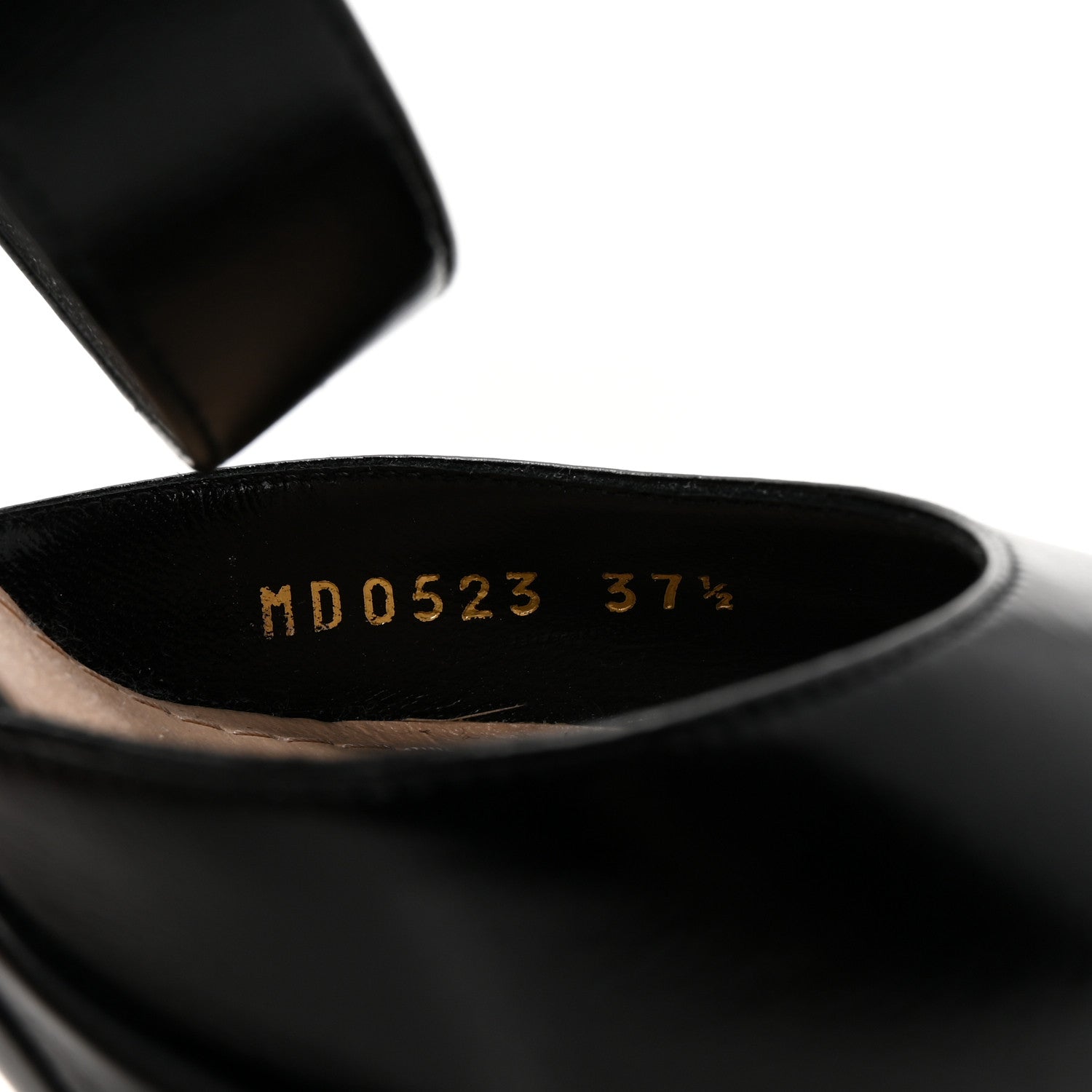 Christian Dior Calfskin Soul Pumps 37.5 Black 9 of 9