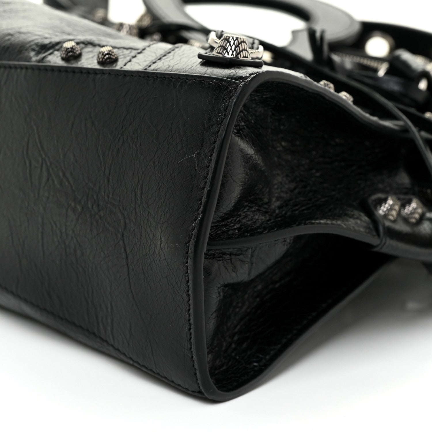Balenciaga Agneau Arena Neo Cagole Handbag XS Black 9 of 9