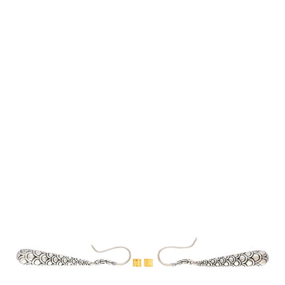 John Hardy Sterling Silver Legends Naga Drop Earrings 3 of 4