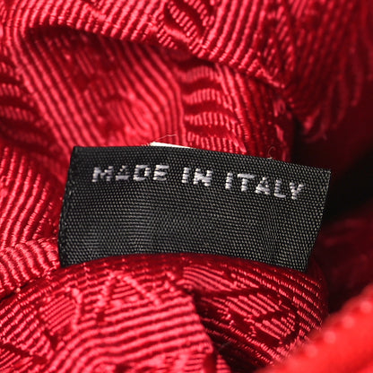 Prada Tessuto Nylon Mini Re-Edition 2000 Bag Rosso 7 of 10