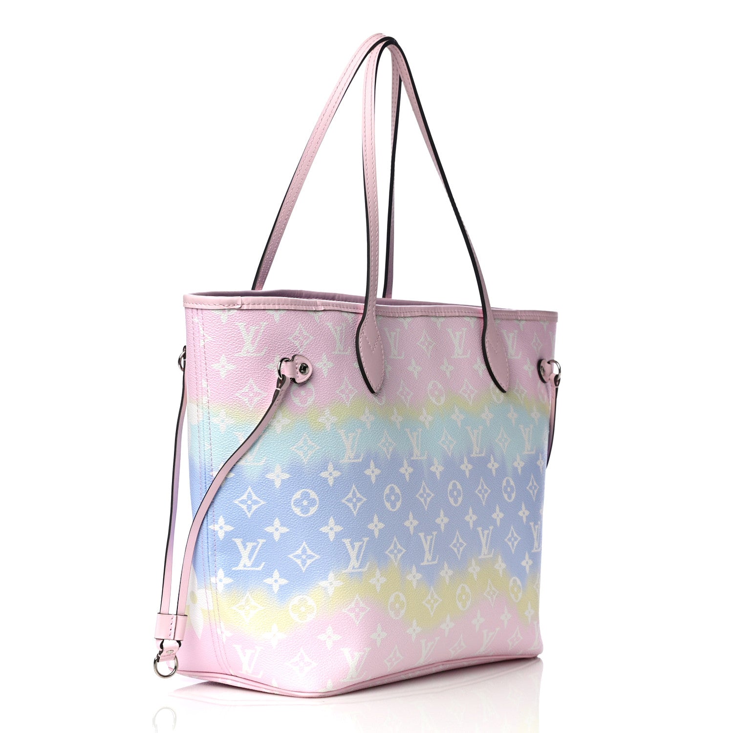 Louis Vuitton Monogram Escale Neverfull MM Pastel 3 of 10