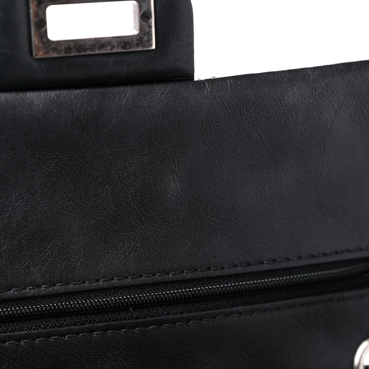Chanel Aged Calfskin Lucky Charms 2.55 Reissue 225 Flap Black 10 of 11