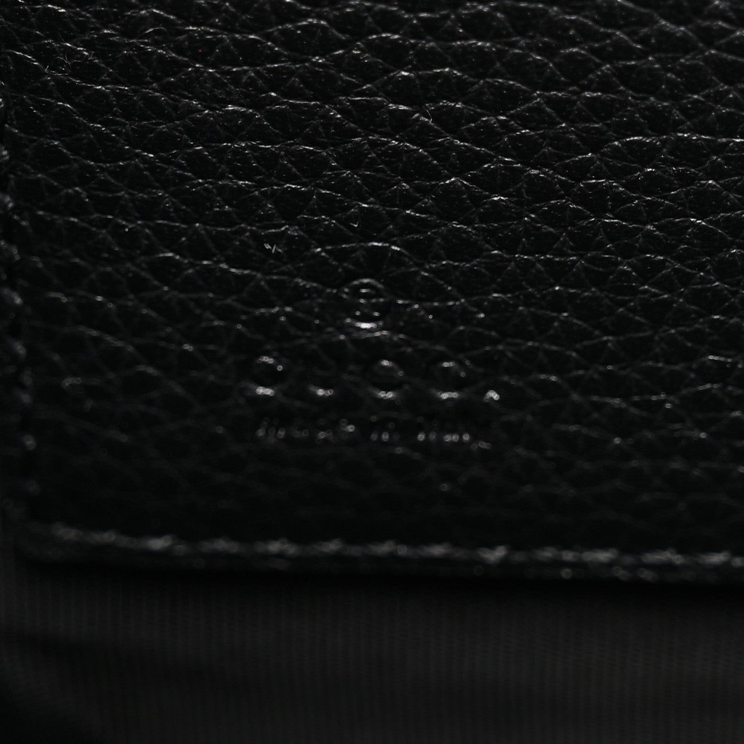 Gucci Pebbled Calfskin Shoulder Bag Black 1860219 – FASHIONPHILE