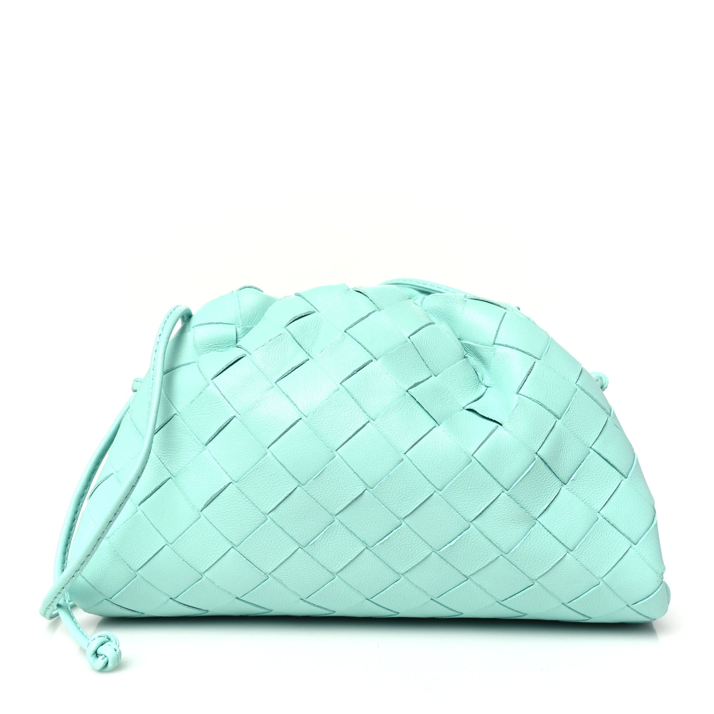 Nappa Intrecciato The Mini Pouch Celadon