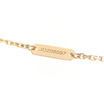 Van Cleef & Arpels 18K Yellow Gold Black Onyx Vintage Alhambra Pendant Necklace 5 of 6