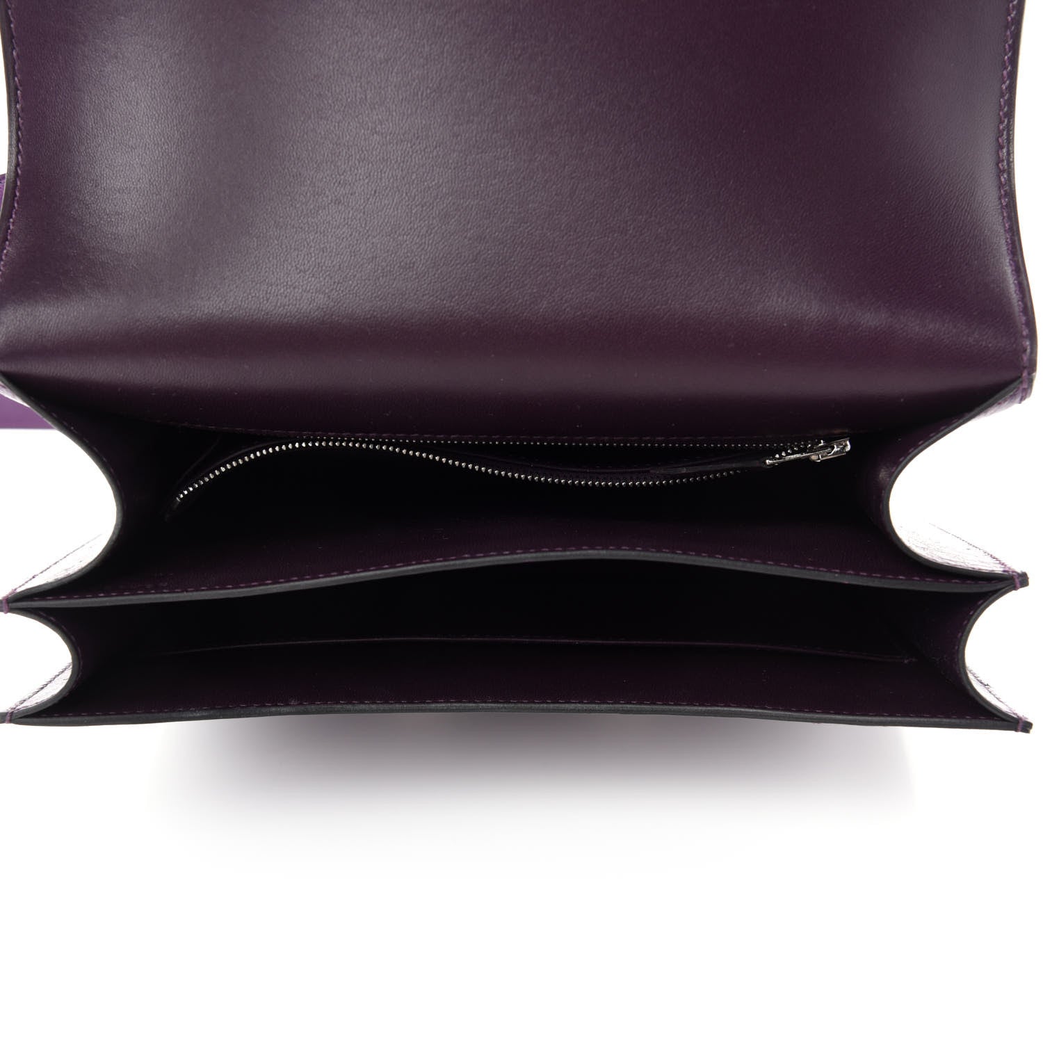 Hermes Ostrich Constance 24 Violine 5 of 11