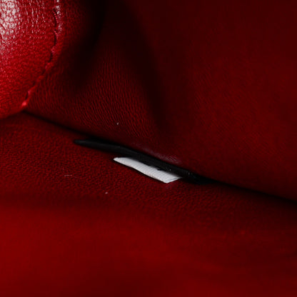 Prada Spazzolato Flap Clutch Porpora Cord 7 of 7