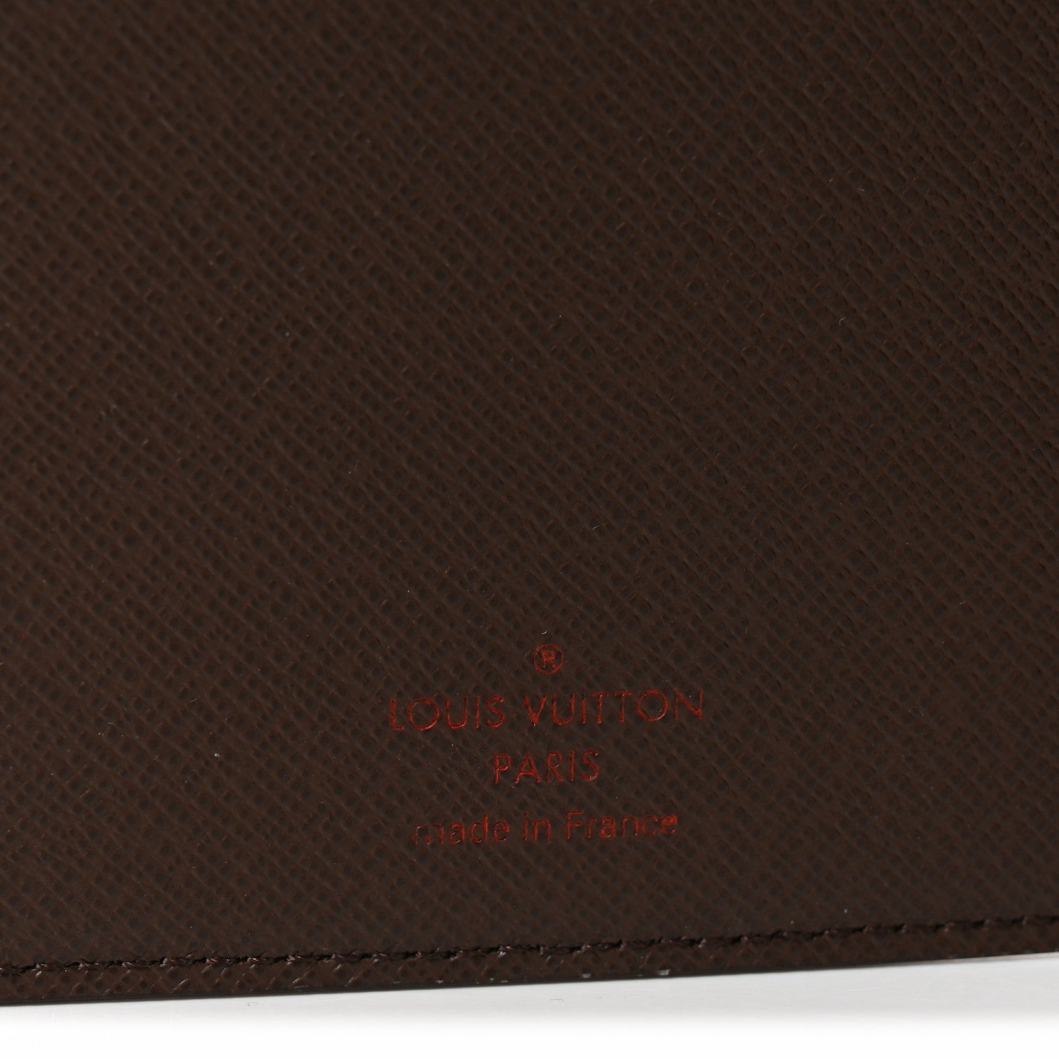 Louis Vuitton Damier Ebene Desk Agenda Cover 6 of 8