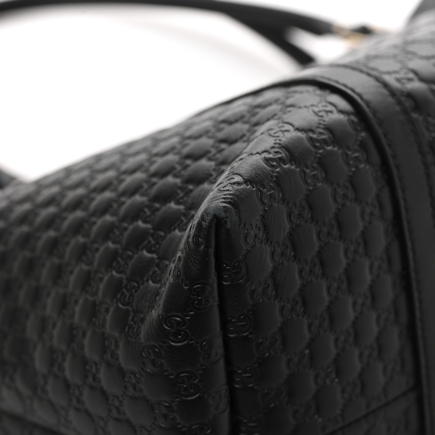 Microguccissima Medium Joy Tote Black