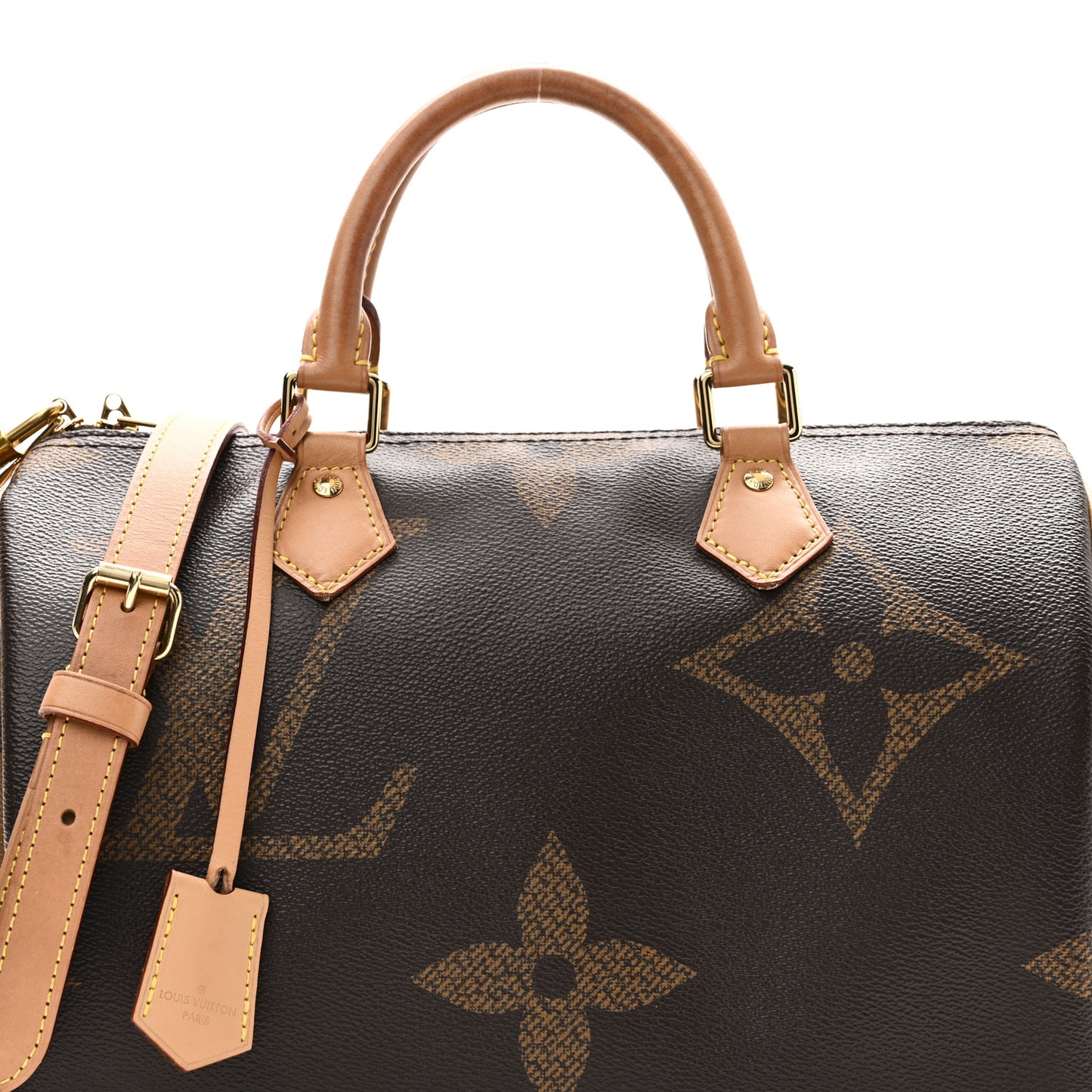 Reverse Monogram Giant Speedy Bandouliere 30