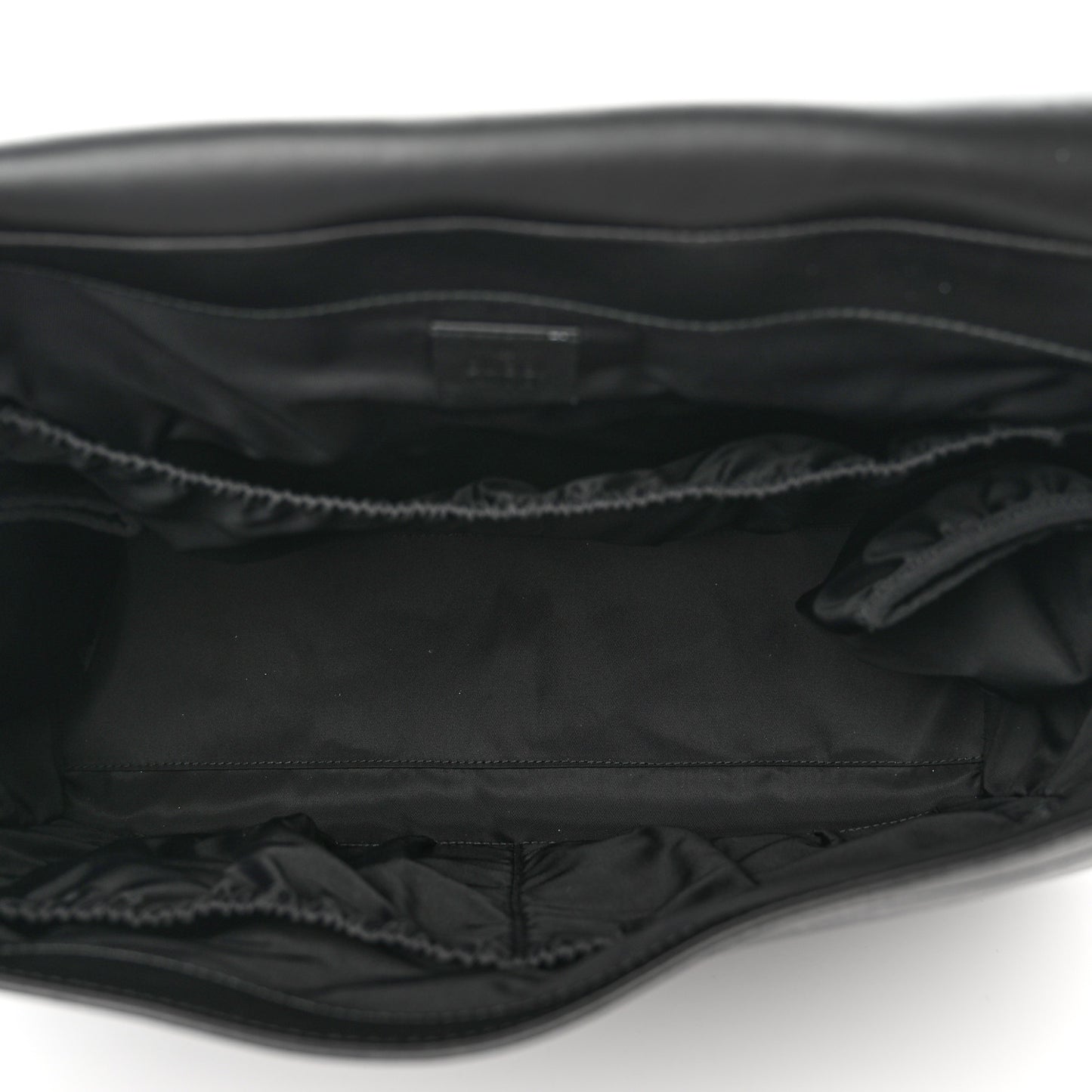GG Supreme Monogram Web Messenger Diaper Bag Black Grey