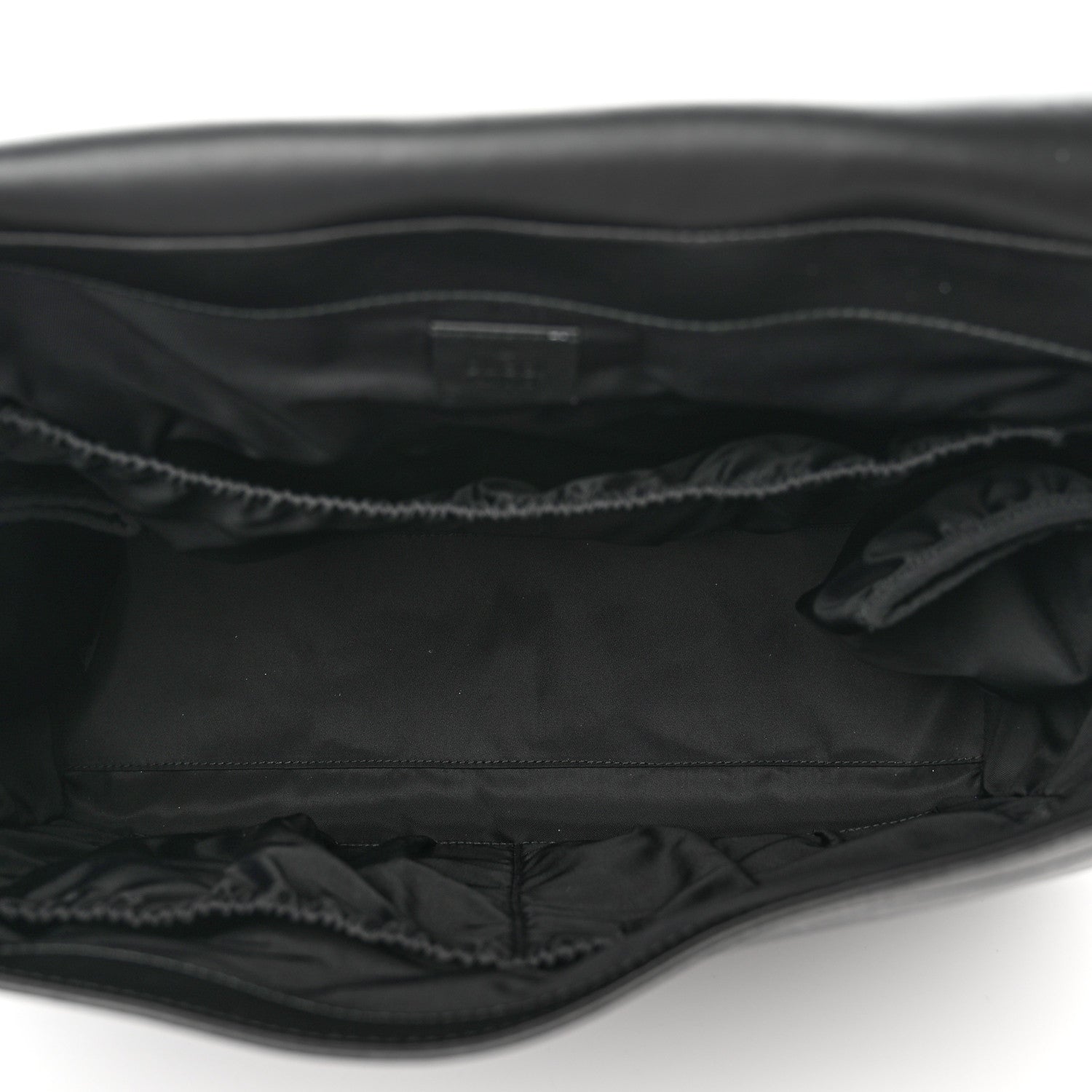 Gucci GG Supreme Monogram Web Messenger Diaper Bag Black Grey 5 of 9