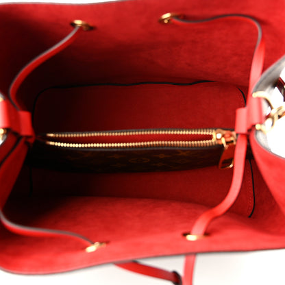 Louis Vuitton Monogram Neonoe MM Coquelicot 5 of 9