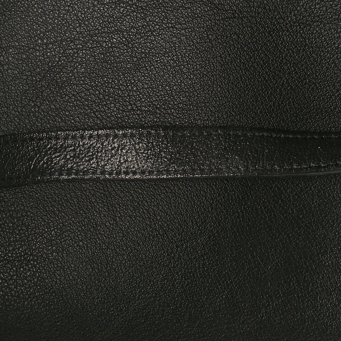 Calfskin Large Shopping Tote Black