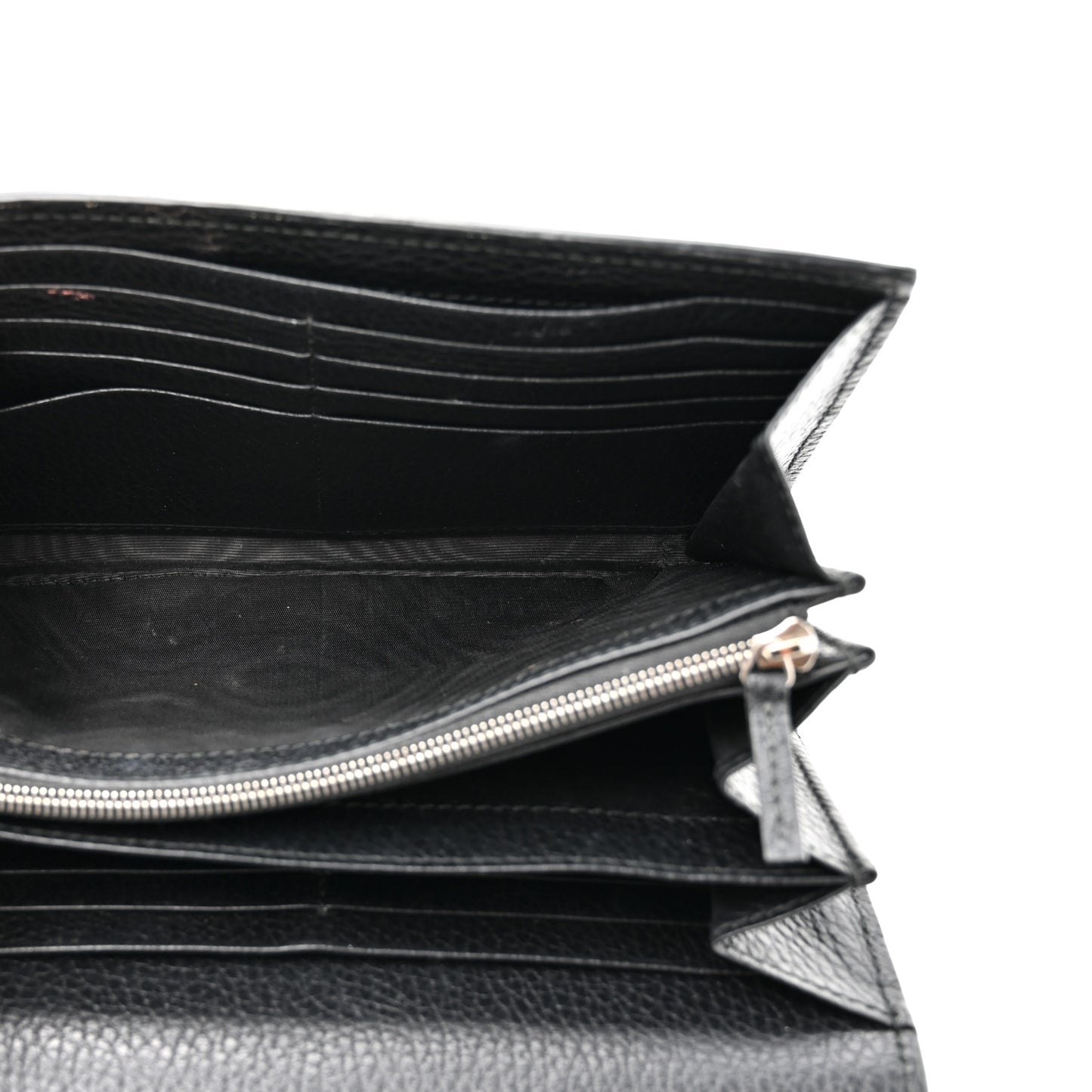 Calfskin Mini Dionysus Chain Wallet Black