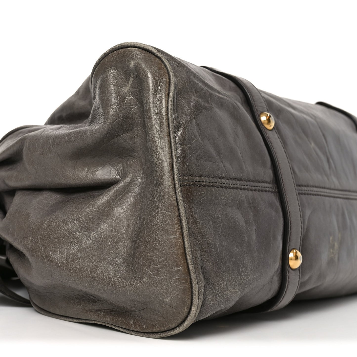 Vitello Lux Bow Bag Pomice