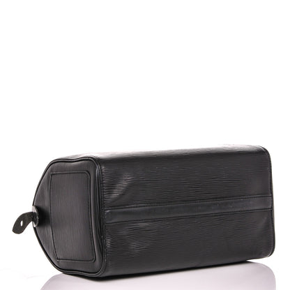 Louis Vuitton Epi Speedy 25 Black 4 of 7