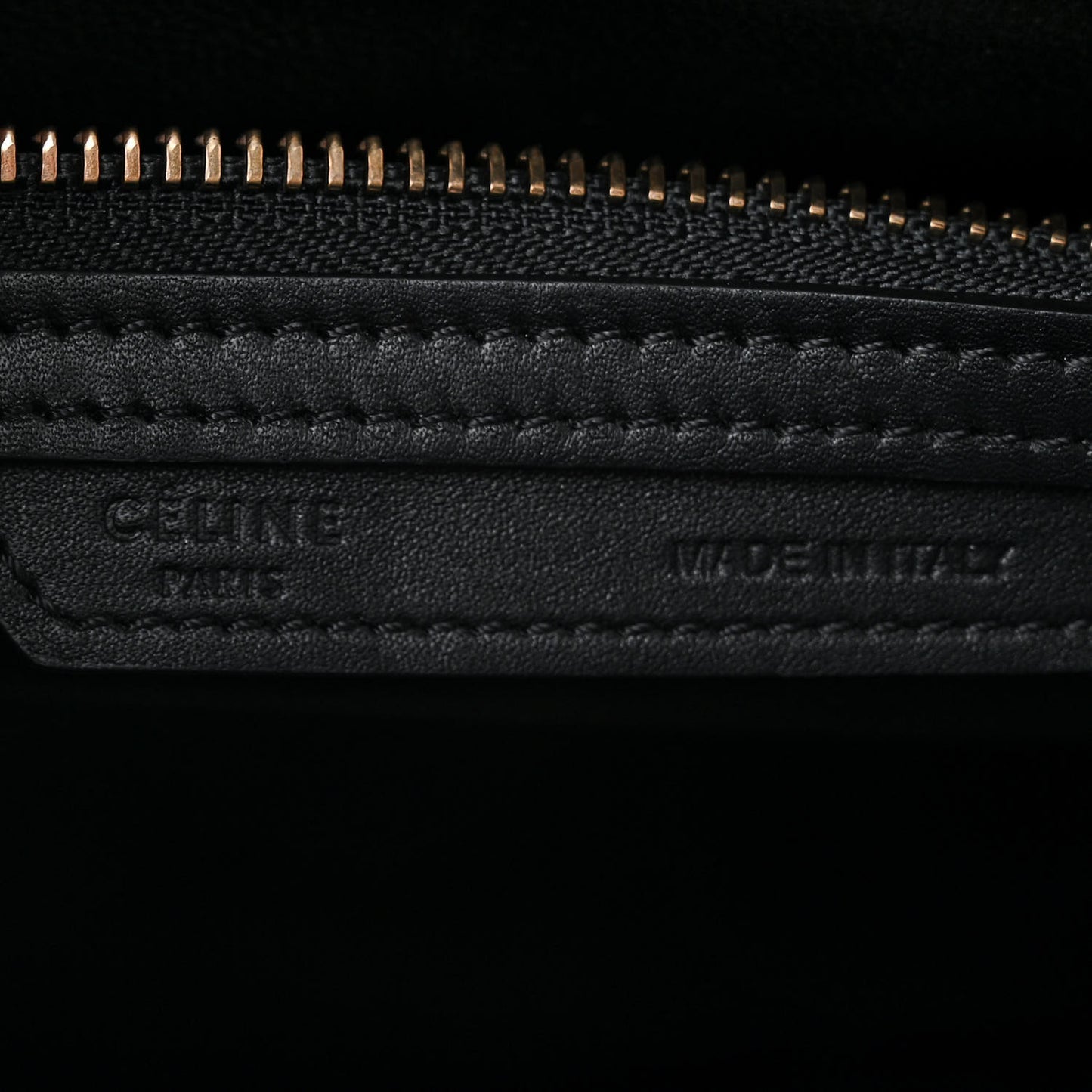 Smooth Calfskin Micro Luggage Black